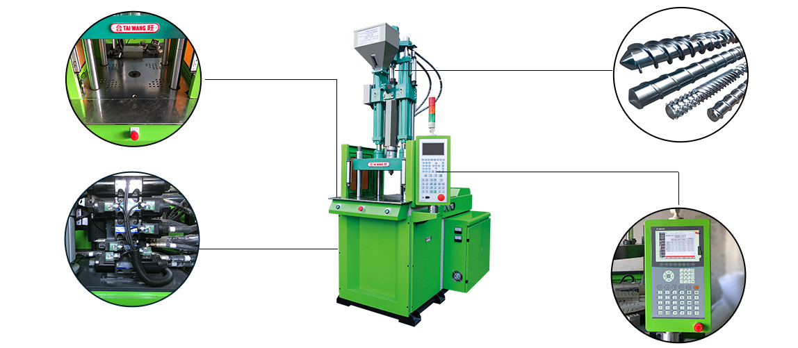 vertical injection machine